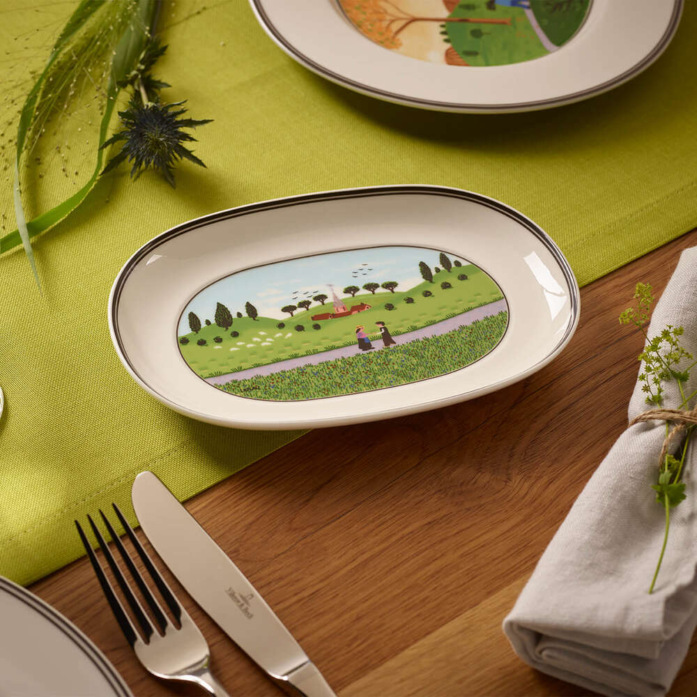 Oval Pickle Dish