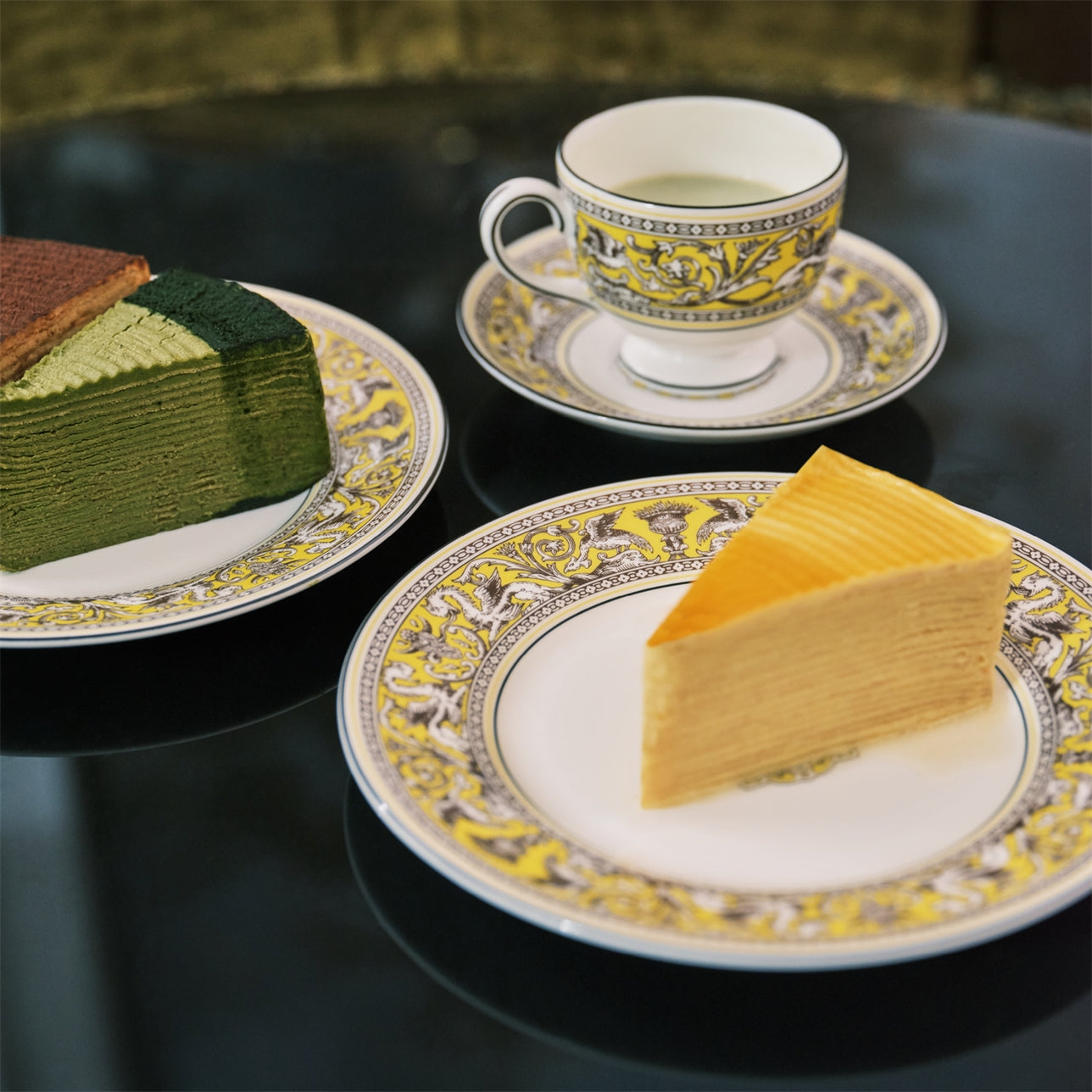 Florentine Citron Teacup Saucer