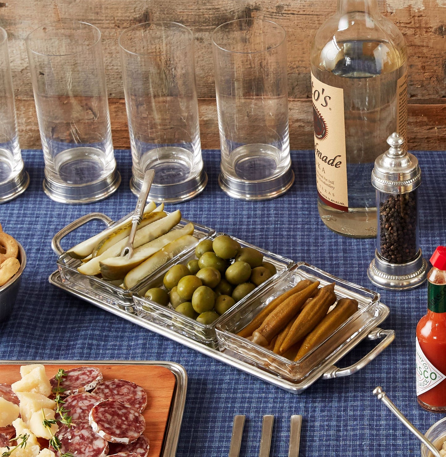 UMBRIA Crudites tray