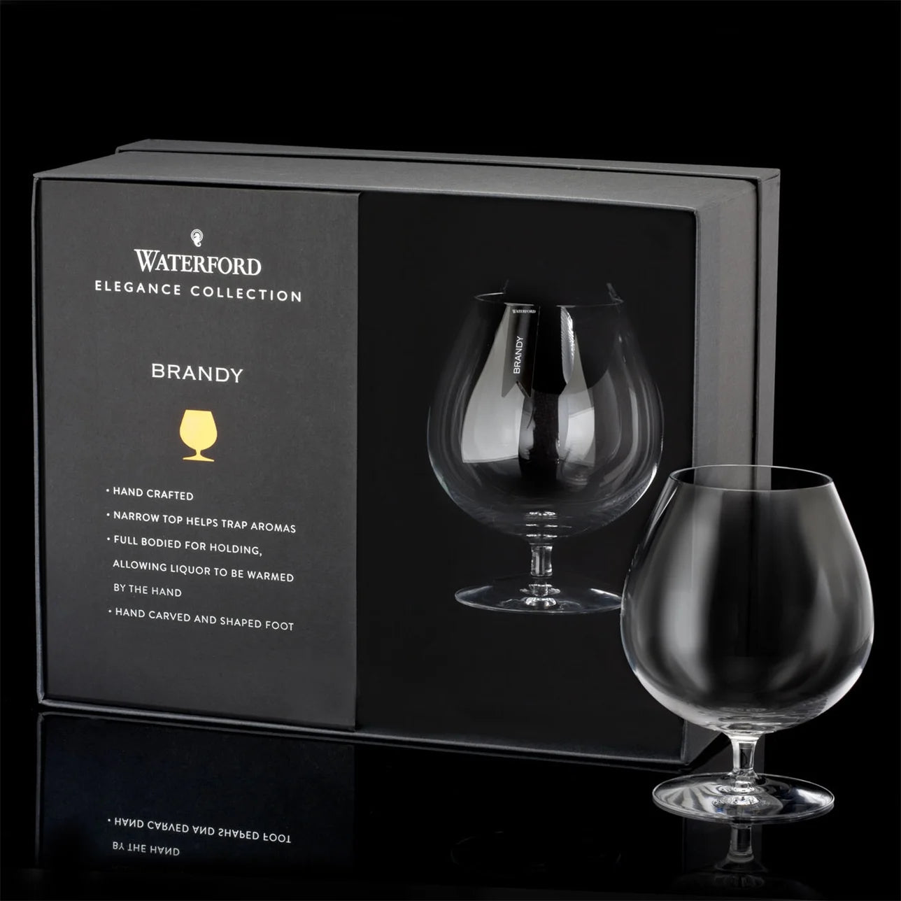 Elegance Brandy Glass, 27.5oz, Set of 2