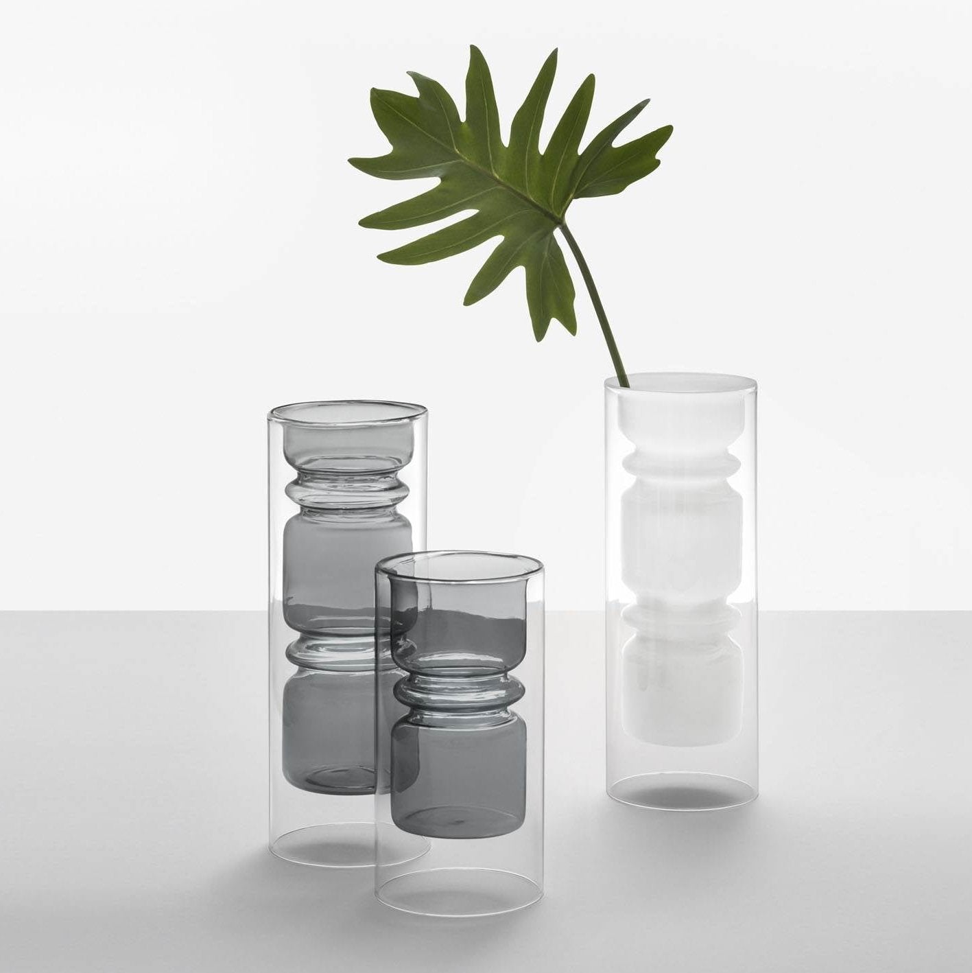 Rings vase Smoke