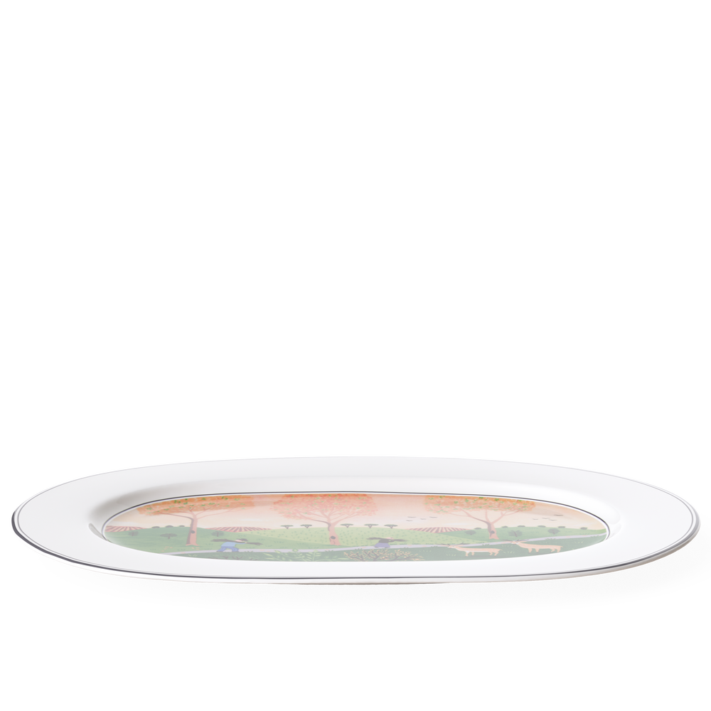Oval Serving Platter