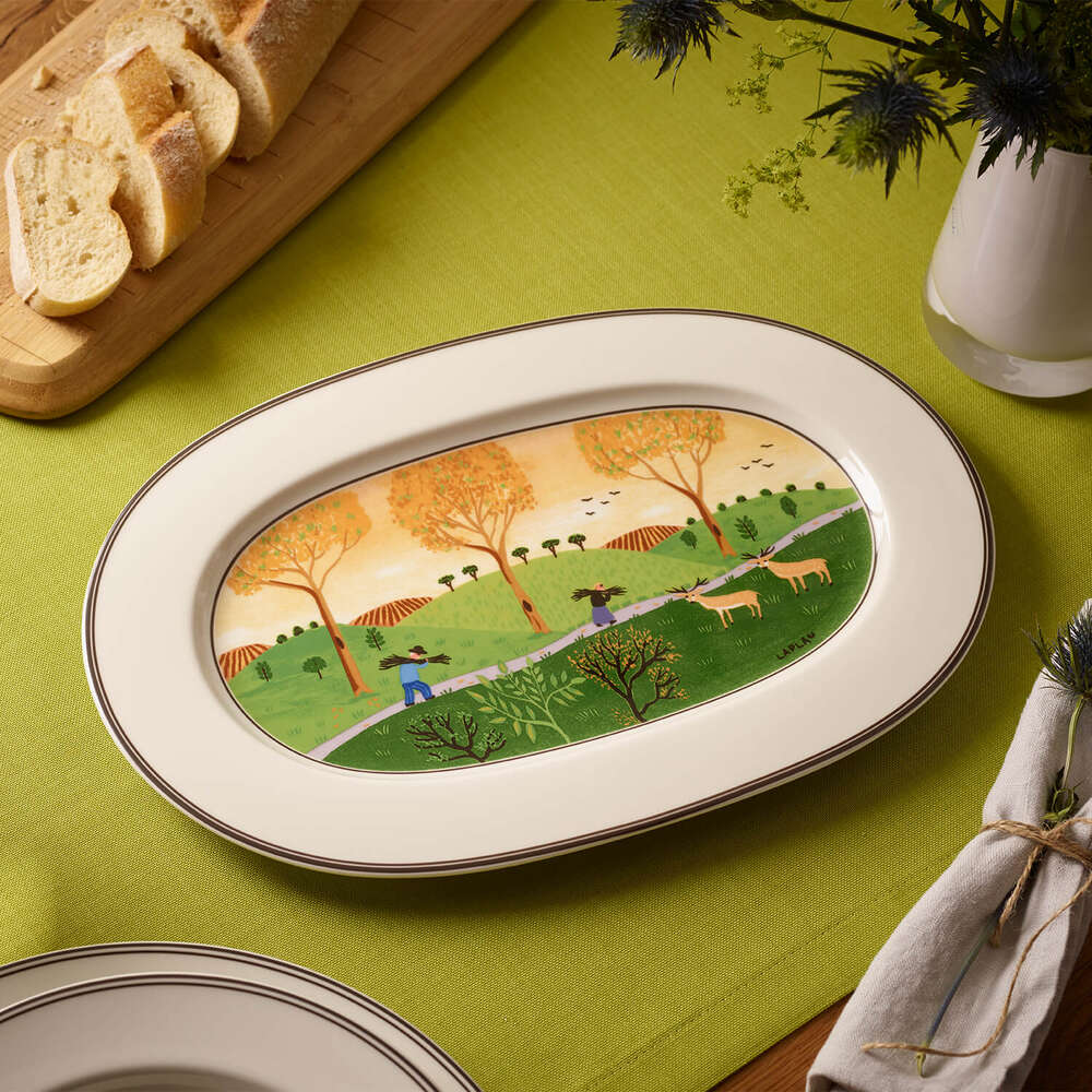 Oval Serving Platter