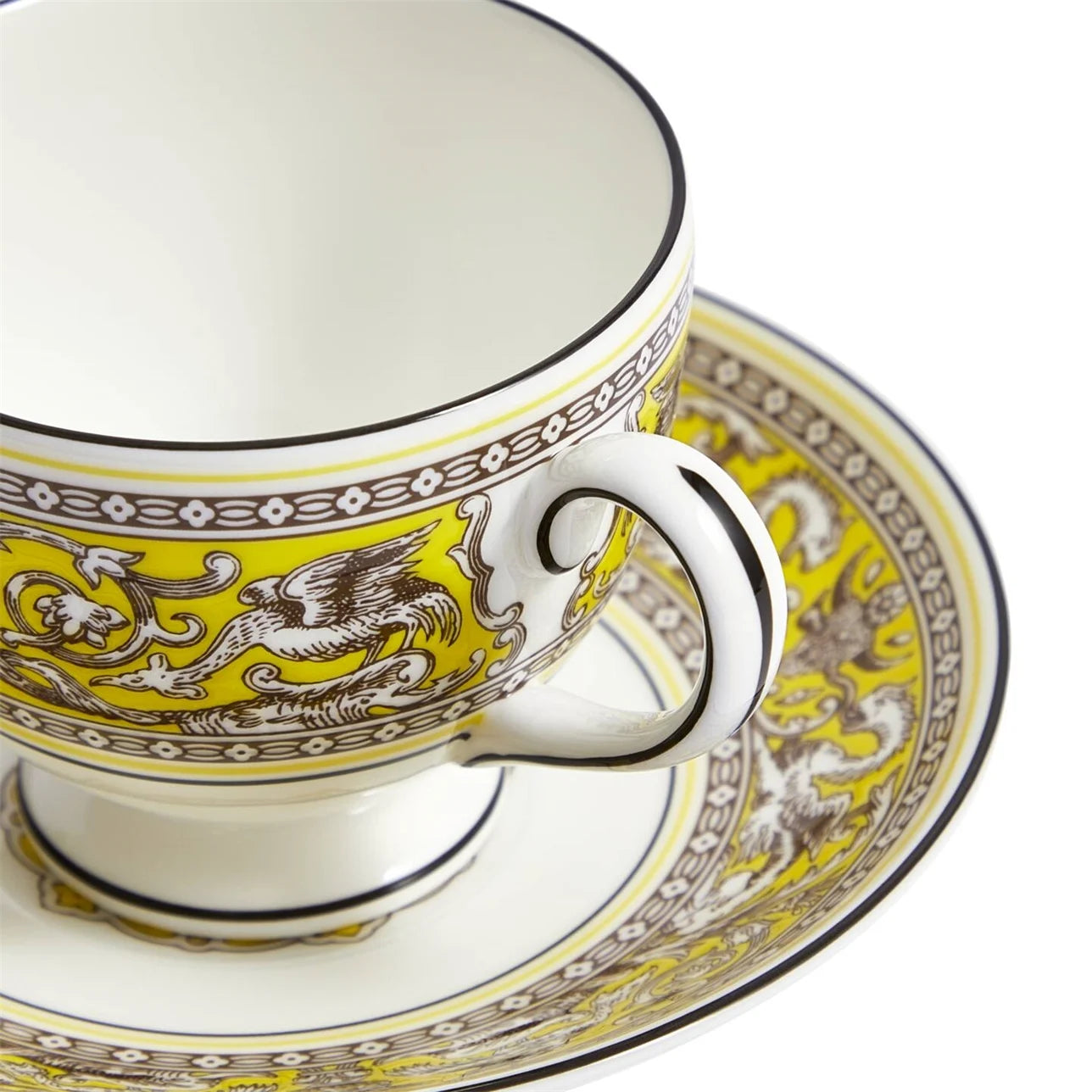 Florentine Citron Teacup Saucer