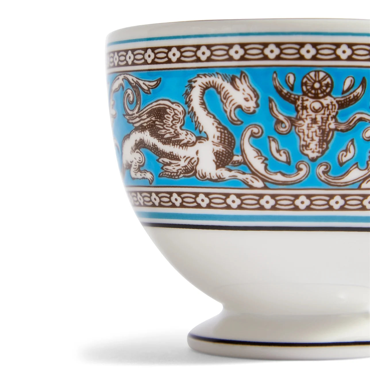 Florentine Turquoise Teacup Saucer