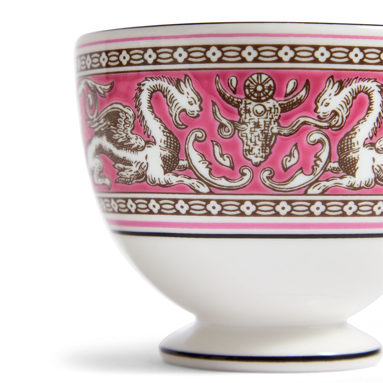 Florentine Fuchsia Teacup Saucer