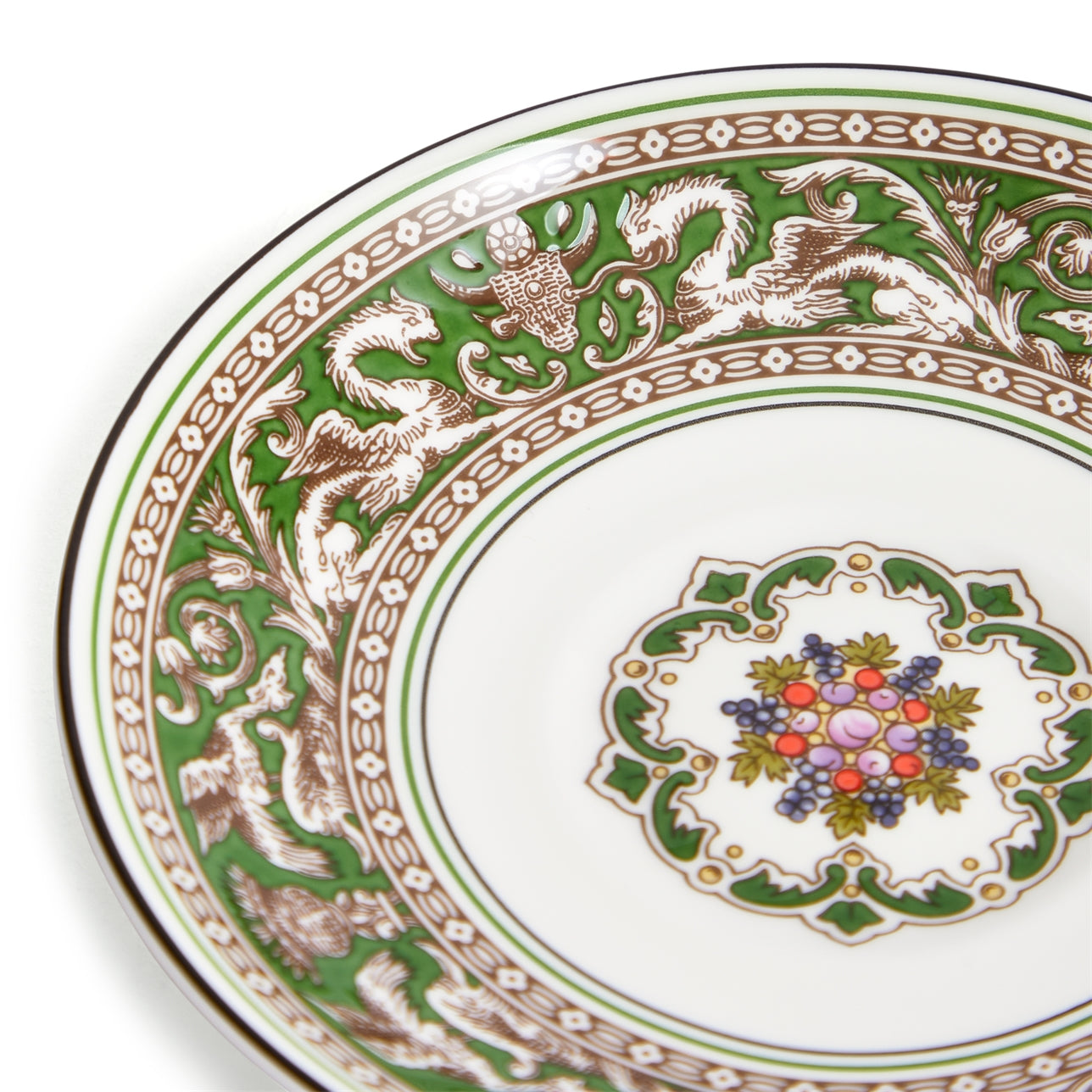 Florentine Verde Teacup Saucer