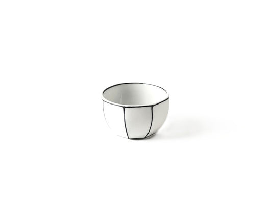 Octagonal rice bowl