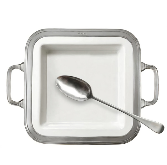 GIANNA Square handles serving platter
