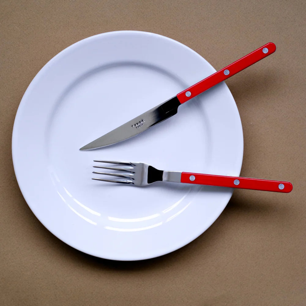 Bistrot Burgundy 5 pc Place Setting