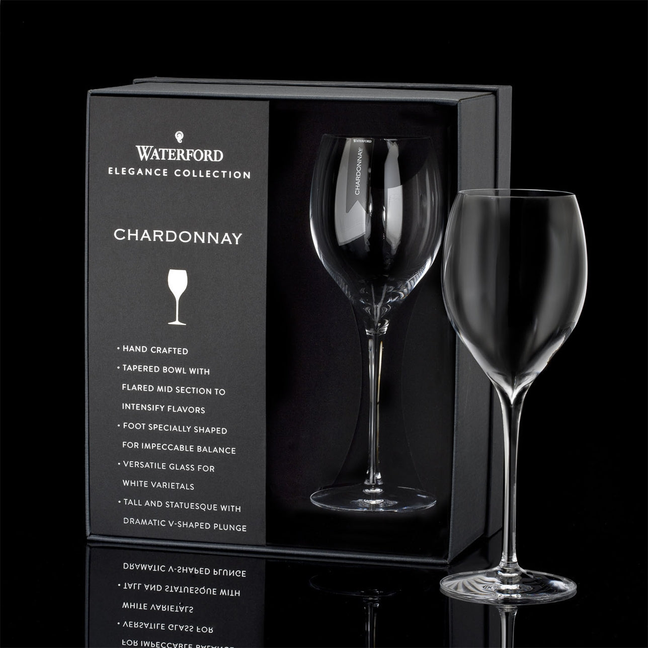 Elegance Chardonnay Wine Glass, 12.5oz, Set of 2