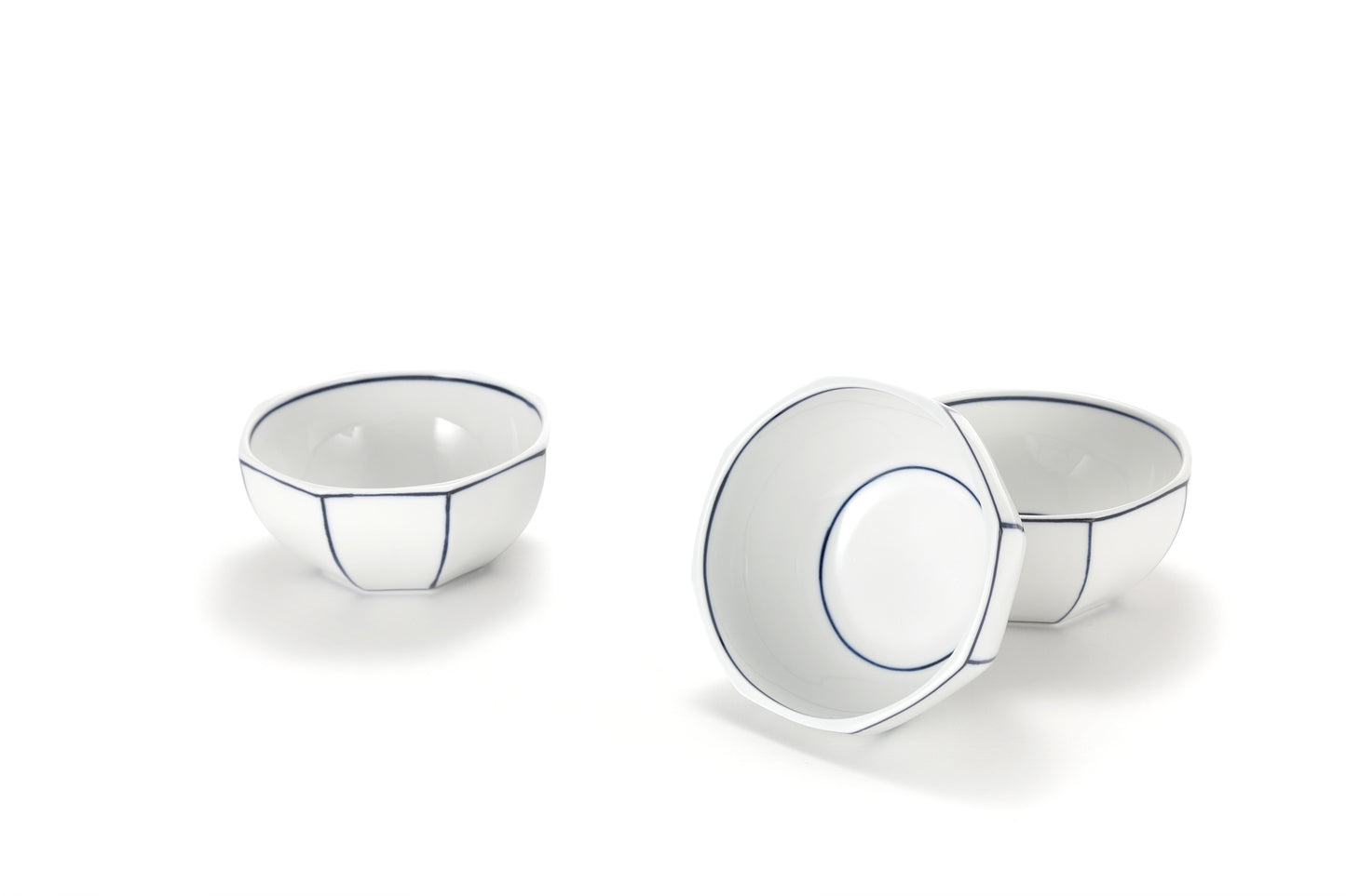 Octagonal soup bowl
