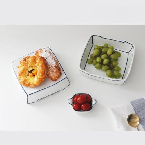 Double-sided square plate