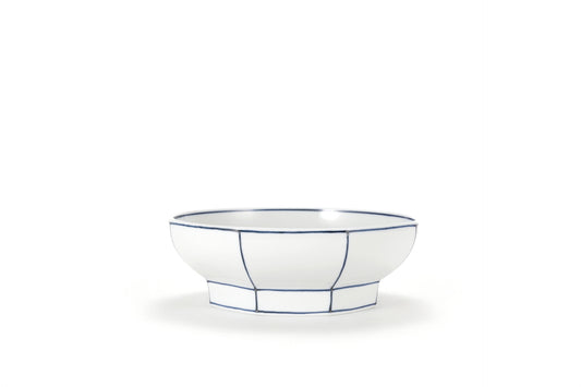 Octagonal noodle bowl