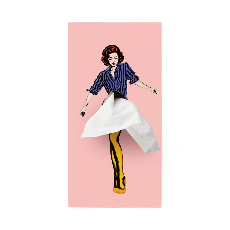 Tissue UP Girl Pink