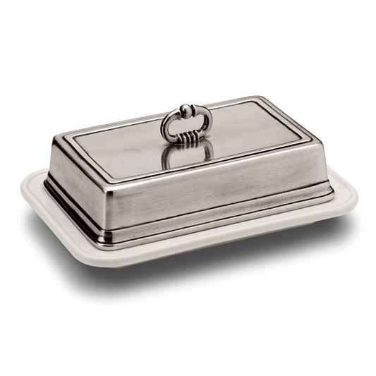 CONVIVIO Covered butter dish