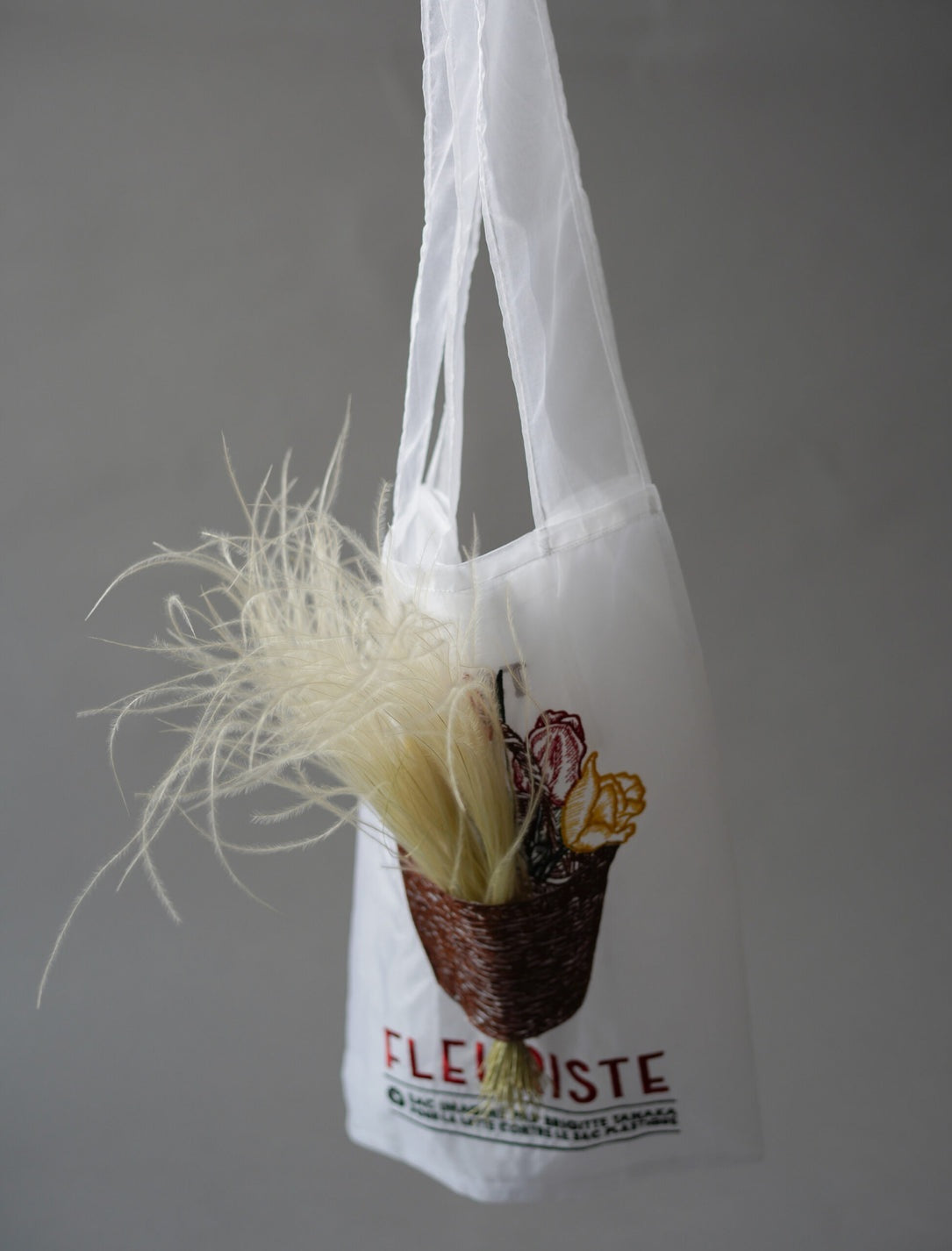 Organza Bag Florist Basket