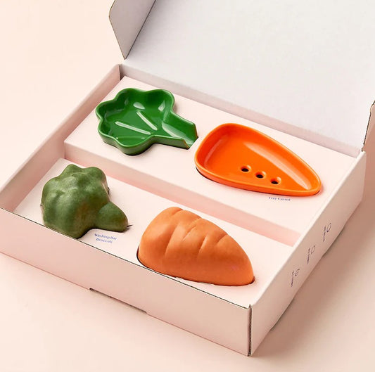 Veggie Washing Bar Tray Set