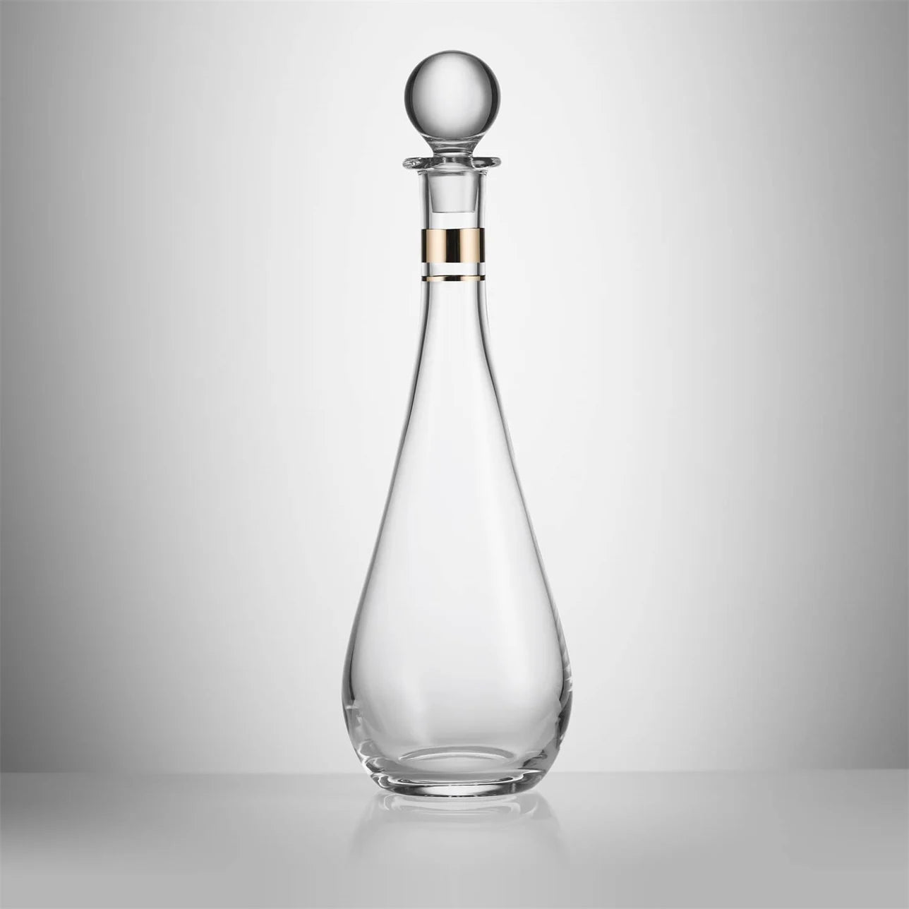 Elegance Tall Decanter, 38oz w/ Round Stopper