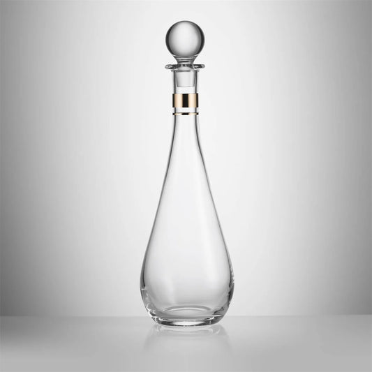 Elegance Tall Decanter, 38oz w/ Round Stopper