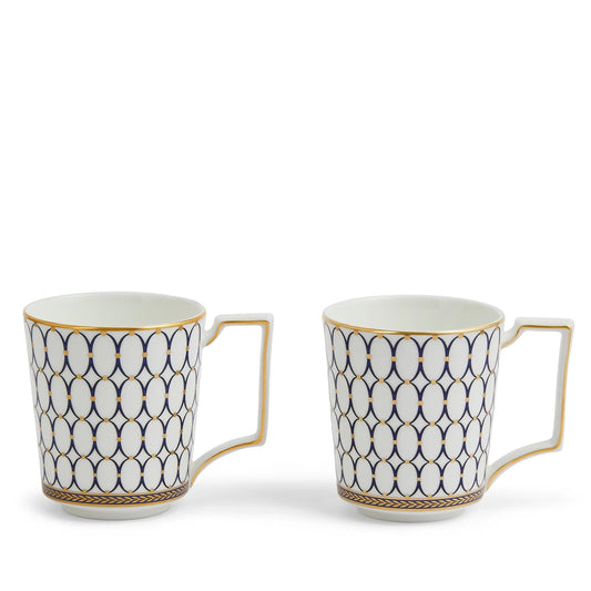 Renaissance Gold Mug, Set of 2